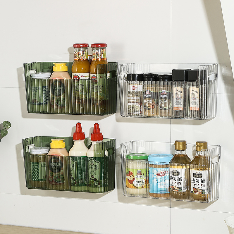 Commercial Kitchen Shed - Caja de almacenamiento autoadhesiva para refrigerador,
