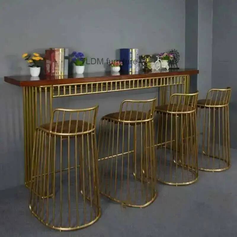 Commercial Kitchen Lighting Design - Sillas forjadas nórdicas, muebles de Bar