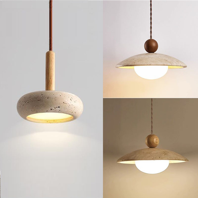 Commercial Kitchen Lighting Design - Lámpara colgante de piedra LED Isla
