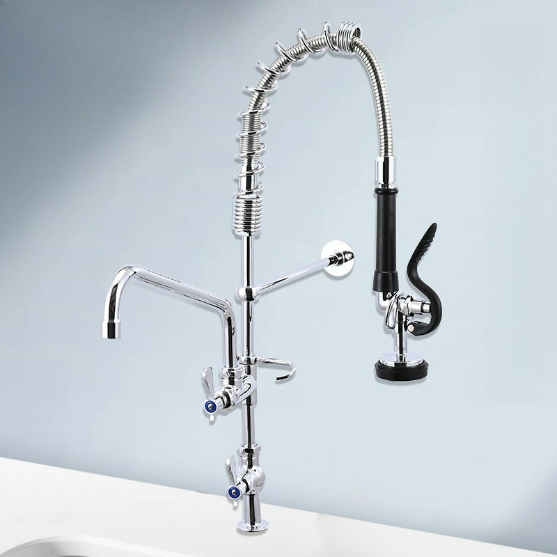 Commercial Kitchen Faucets - Grifo mezclador monomando para fregadero de