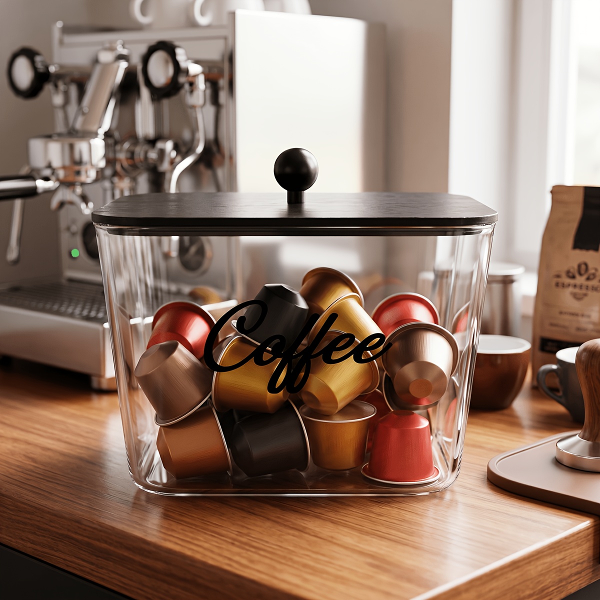 Commercial Kitchen Shed - Organizador de Cápsulas de Café con