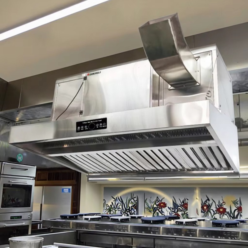 Commercial Kitchen Hood Cleaning - Campana Extractora Comercial Personalizable de Acero