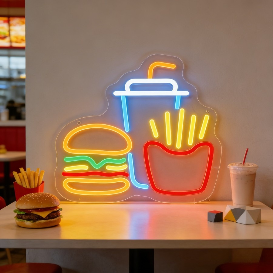 Commercial Kitchen Light - Letrero Luminoso LED de Neón con