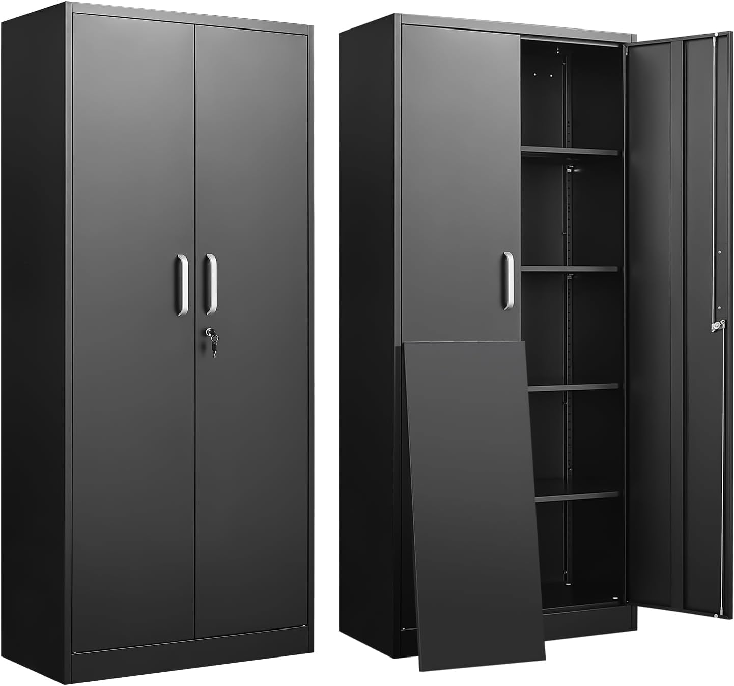 Commercial Kitchen Shed - Armario de almacenamiento metálico con estantes
