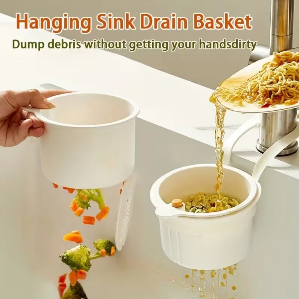 Commercial Kitchen Bin - Cesta coladora para fregadero de cocina,