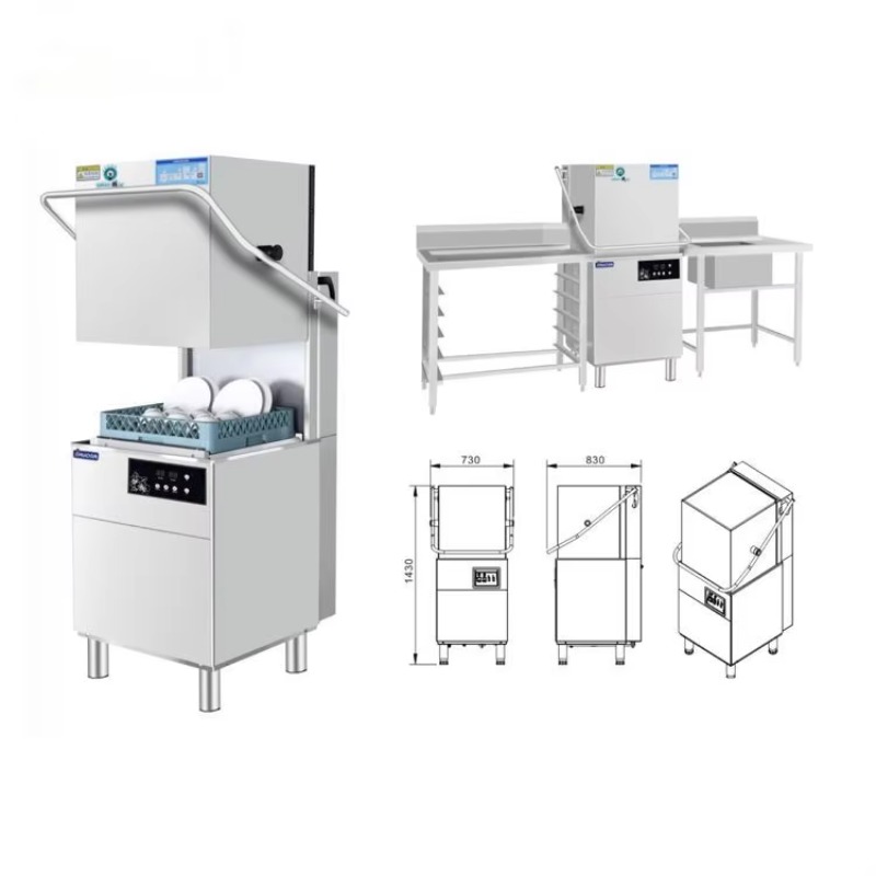 Commercial Kitchen Hood Cleaning - Lavavajillas Comercial Automático Tipo Campana de