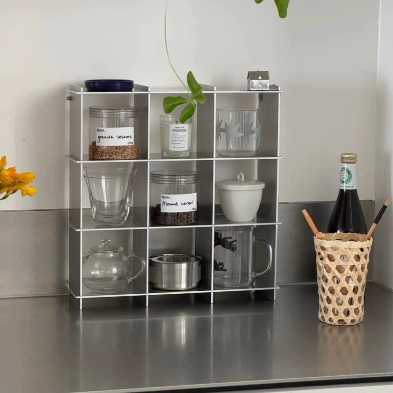 Estante Minimalista de Alumini - Commercial Kitchen Shed reseña y precio