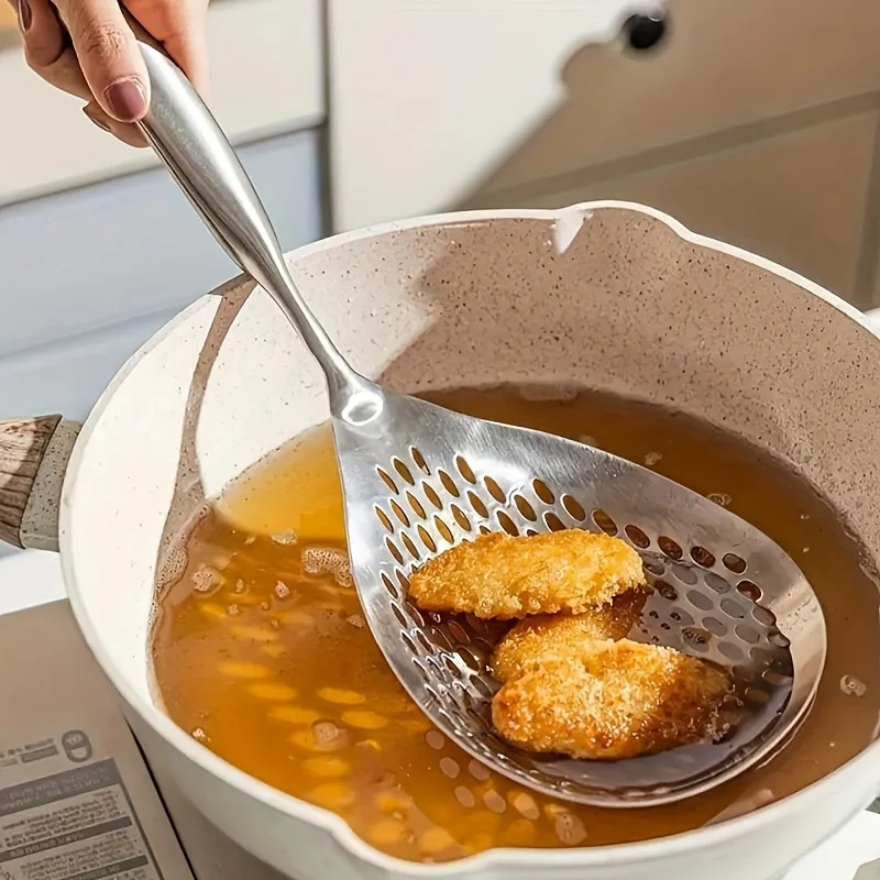Cuchara coladora de acero inox - Commercial Kitchen Appliances reseña y precio