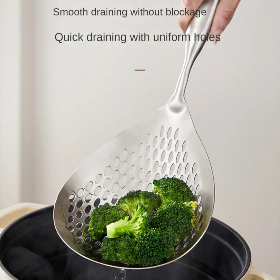 Cuchara coladora de acero inox - Commercial Kitchen Appliances reseña y precio