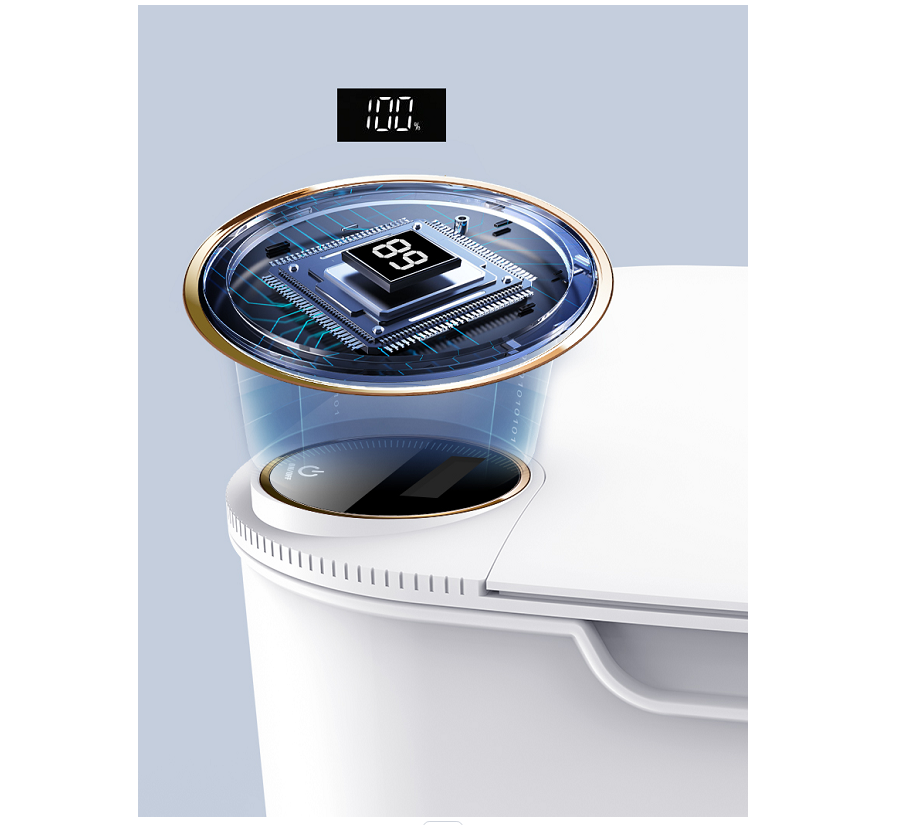 Cubo de Basura Inteligente con - Commercial Kitchen Bin reseña y precio