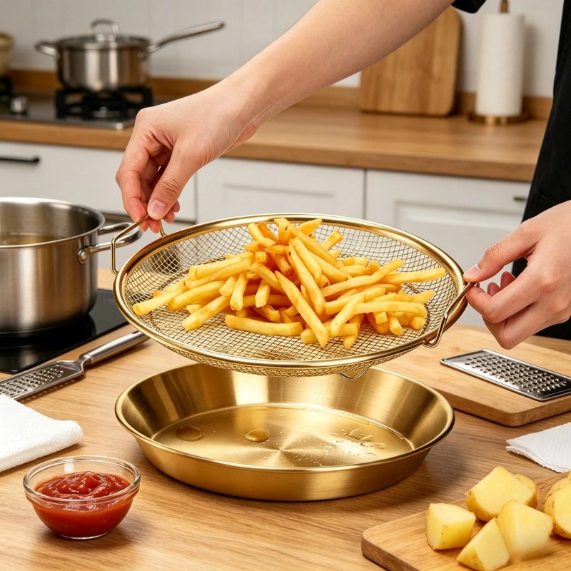 Rejilla de malla dorada de alt - Commercial Kitchen Appliances reseña y precio