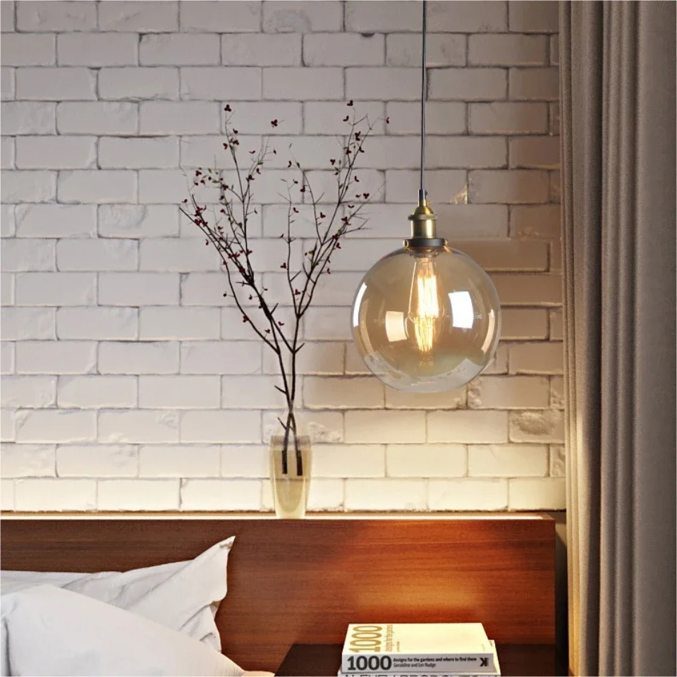 Lámpara colgante de cristal de - Commercial Kitchen Light reseña y precio