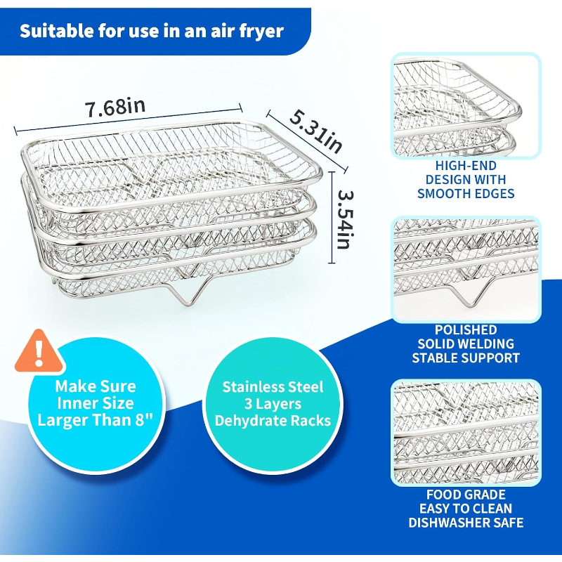 Rejilla rectangular para freid - Commercial Kitchen Appliances reseña y precio
