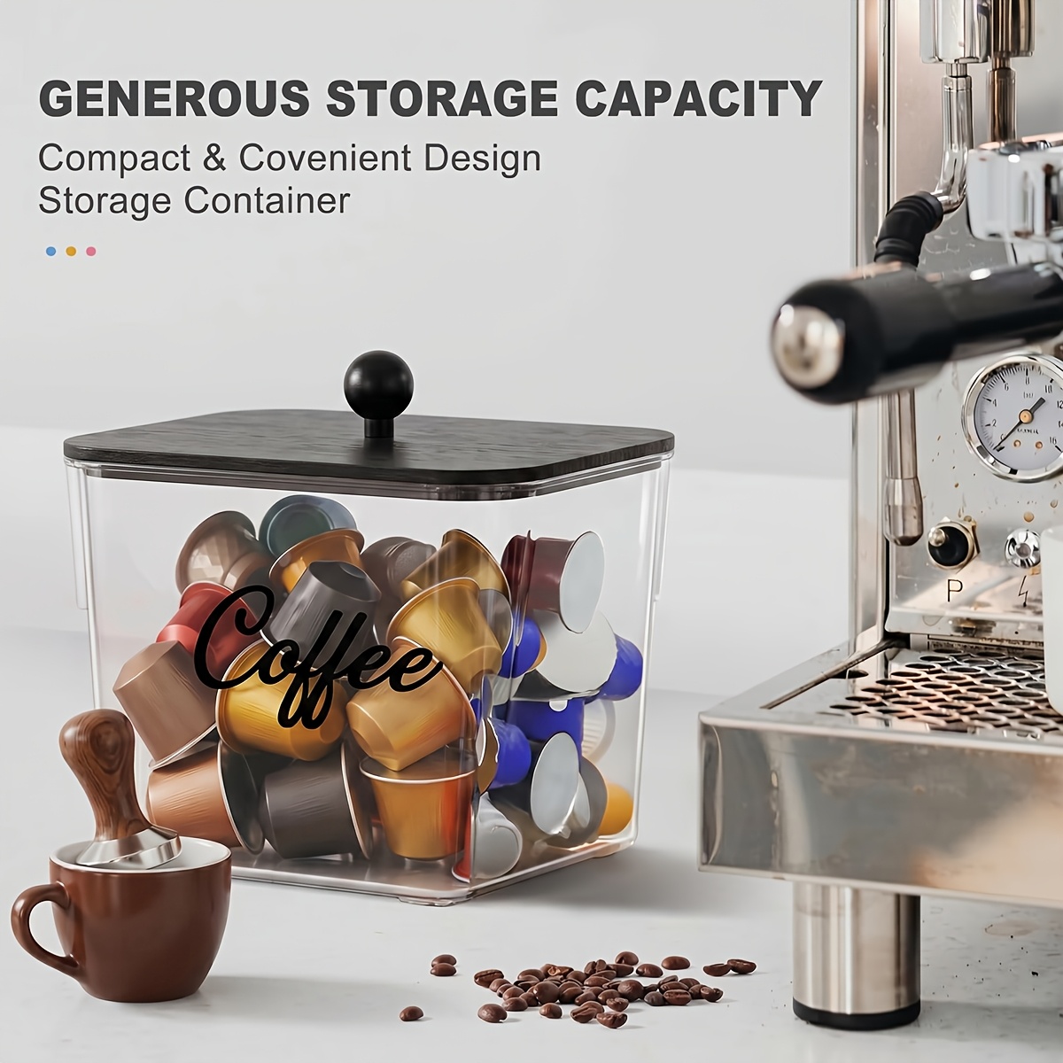 Organizador de Cápsulas de Caf - Commercial Kitchen Shed reseña y precio