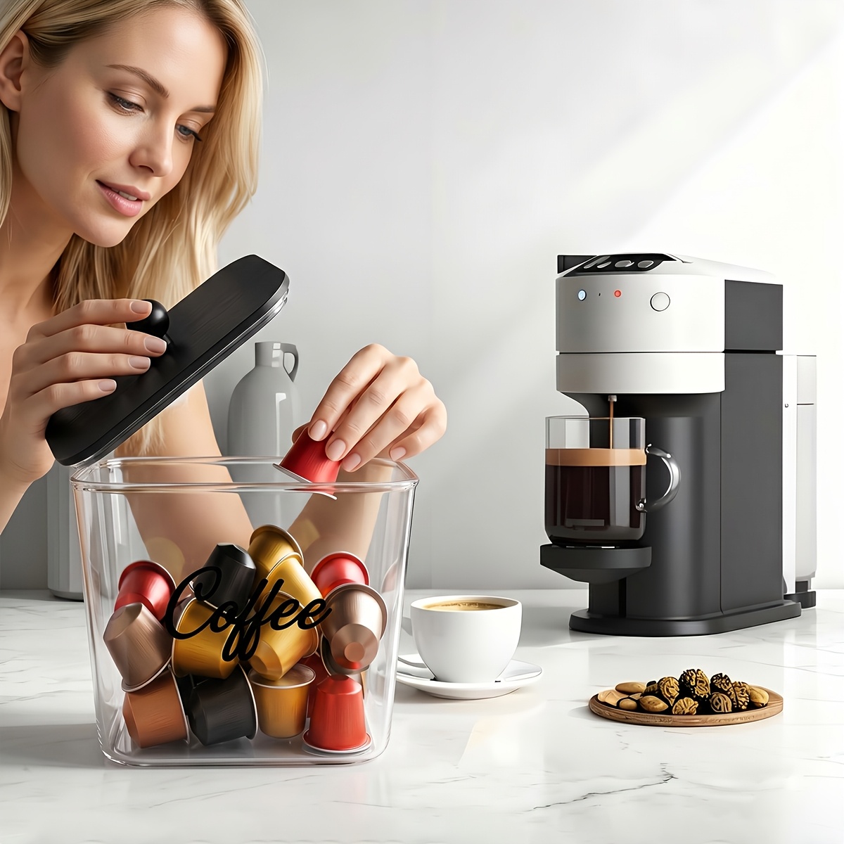 Organizador de Cápsulas de Caf - Commercial Kitchen Shed reseña y precio
