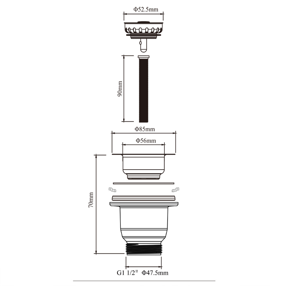 Talea Kit de residuos de corlo - Commercial Kitchen Bin reseña y precio