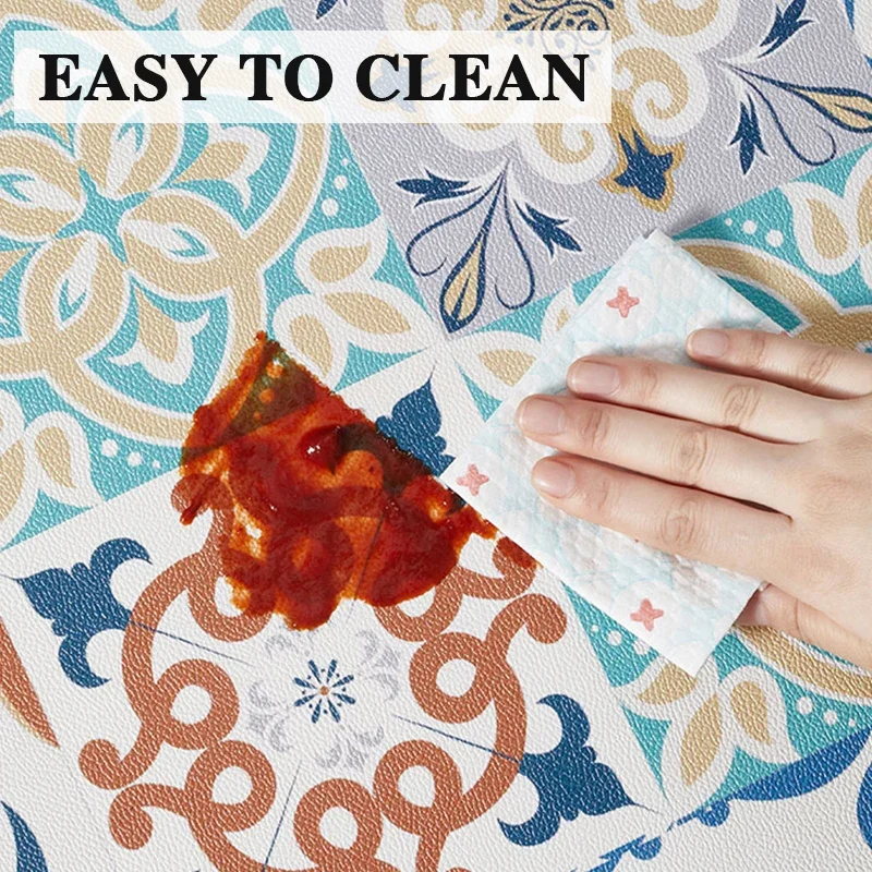 Alfombra de suelo de cocina, a - Commercial Kitchen Vinyl reseña y precio