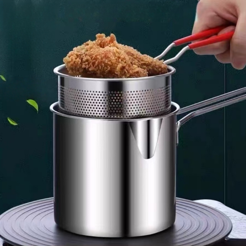 Olla freidora de acero inoxida - Commercial Kitchen Appliances reseña y precio