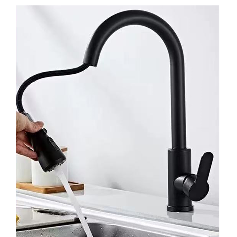Grifo de Cocina Negro Extraíbl - Commercial Kitchen Faucets reseña y precio