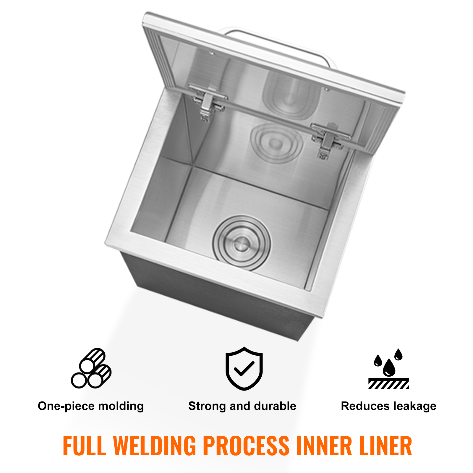 SucceBuy-cofre de hielo de ace - Commercial Kitchen Bin reseña y precio