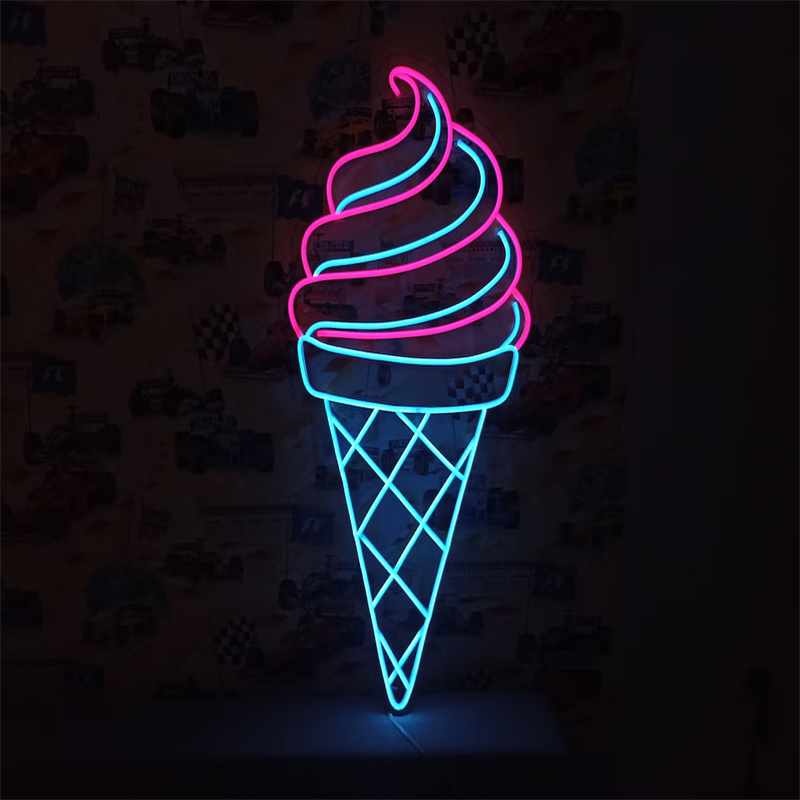 Luz de neón LED para helado, c - Commercial Kitchen Light reseña y precio