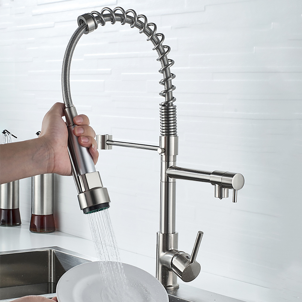 DQOK-grifo de fregadero de coc - Commercial Kitchen Faucets reseña y precio