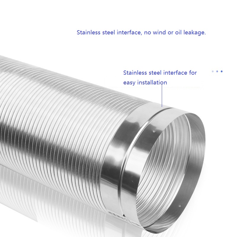 Tubo de humo de aluminio puro  - Commercial Kitchen Ventilation reseña y precio