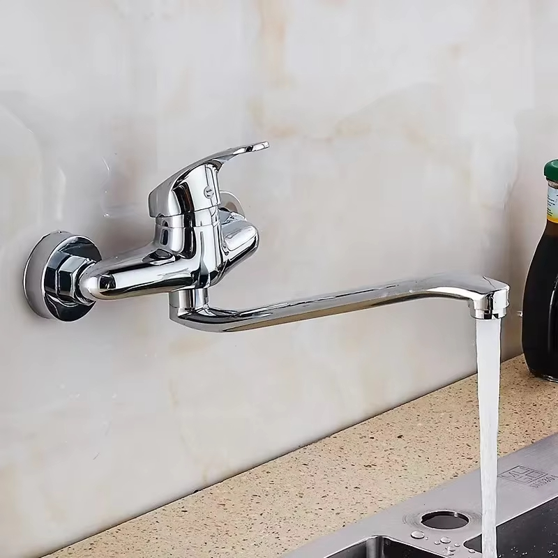 Grifo de cocina de doble orifi - Commercial Kitchen Faucets reseña y precio