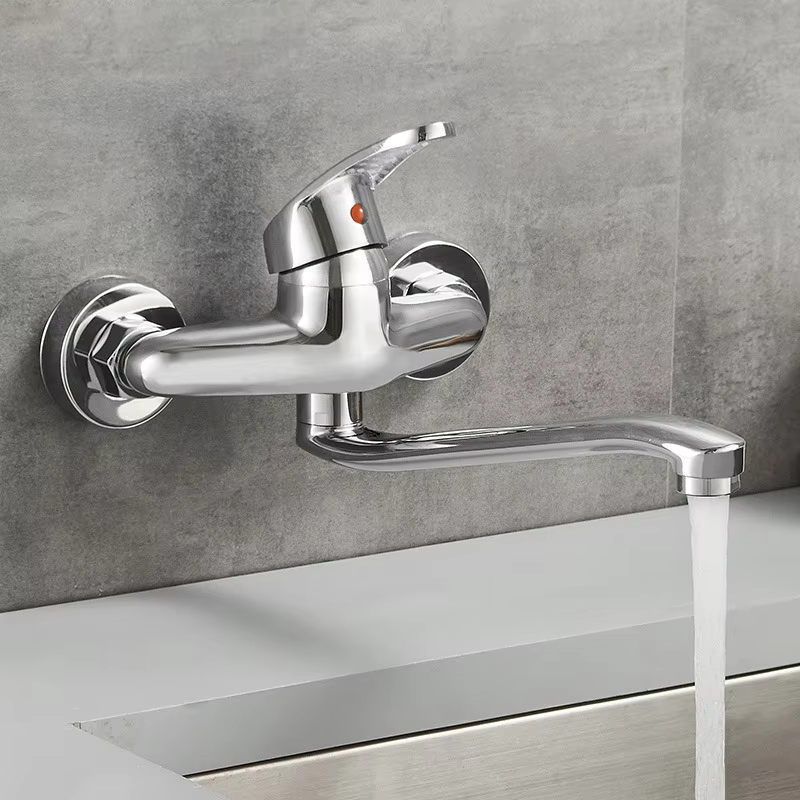Grifo de cocina de doble orifi - Commercial Kitchen Faucets reseña y precio