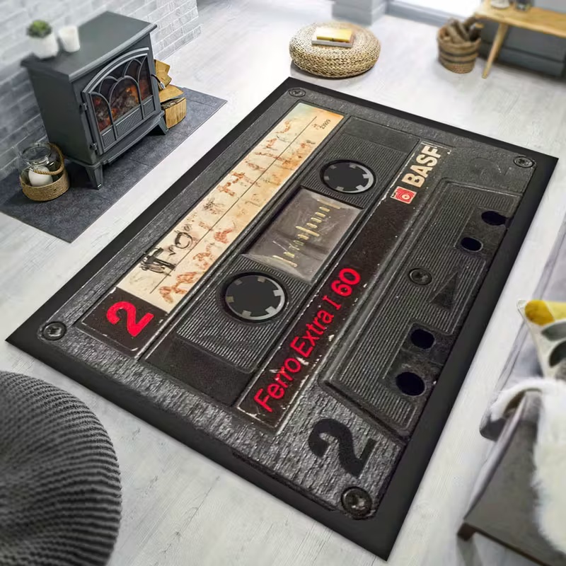 Alfombras con discos de vinilo - Commercial Kitchen Vinyl reseña y precio