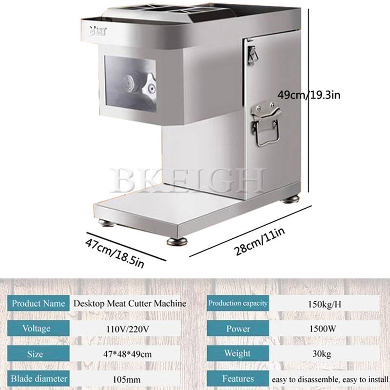 Cortadora de Carne Eléctrica C - Commercial Kitchen Appliances reseña y precio