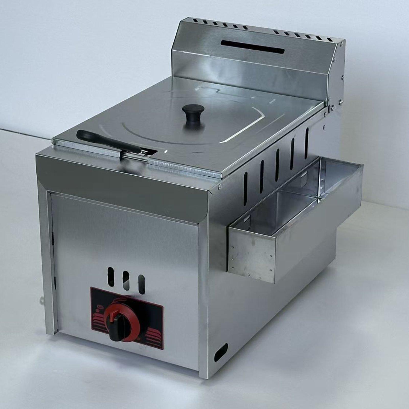 Freidora Comercial a Gas, Robu - Commercial Kitchen Appliances reseña y precio
