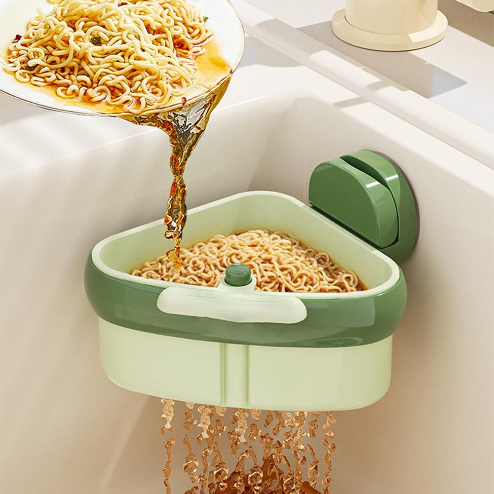 Cesta de drenaje con ventosa p - Commercial Kitchen Bin reseña y precio
