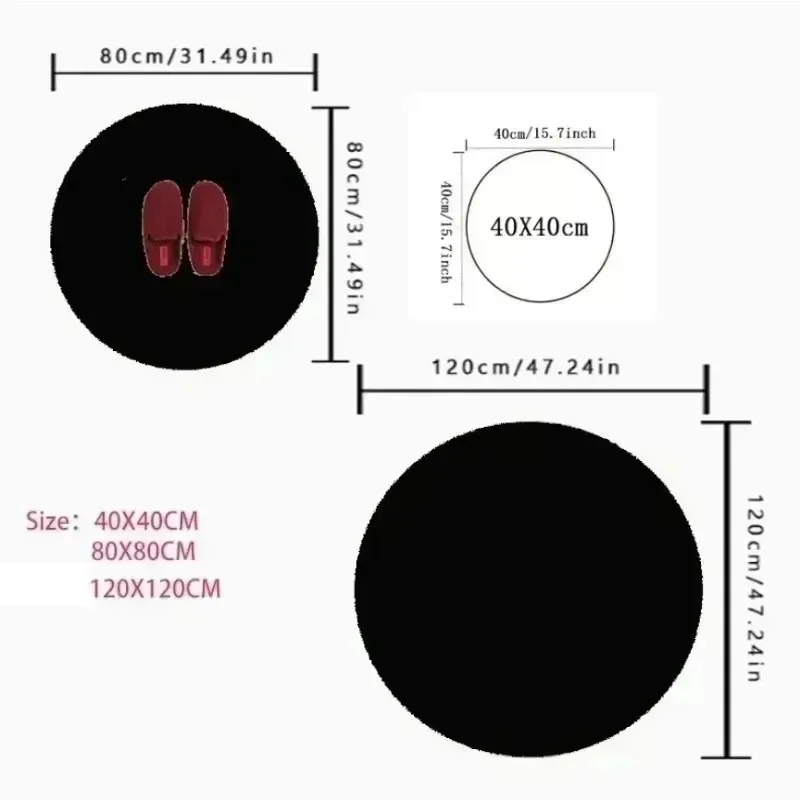 Alfombra con diseño de discos  - Commercial Kitchen Vinyl reseña y precio