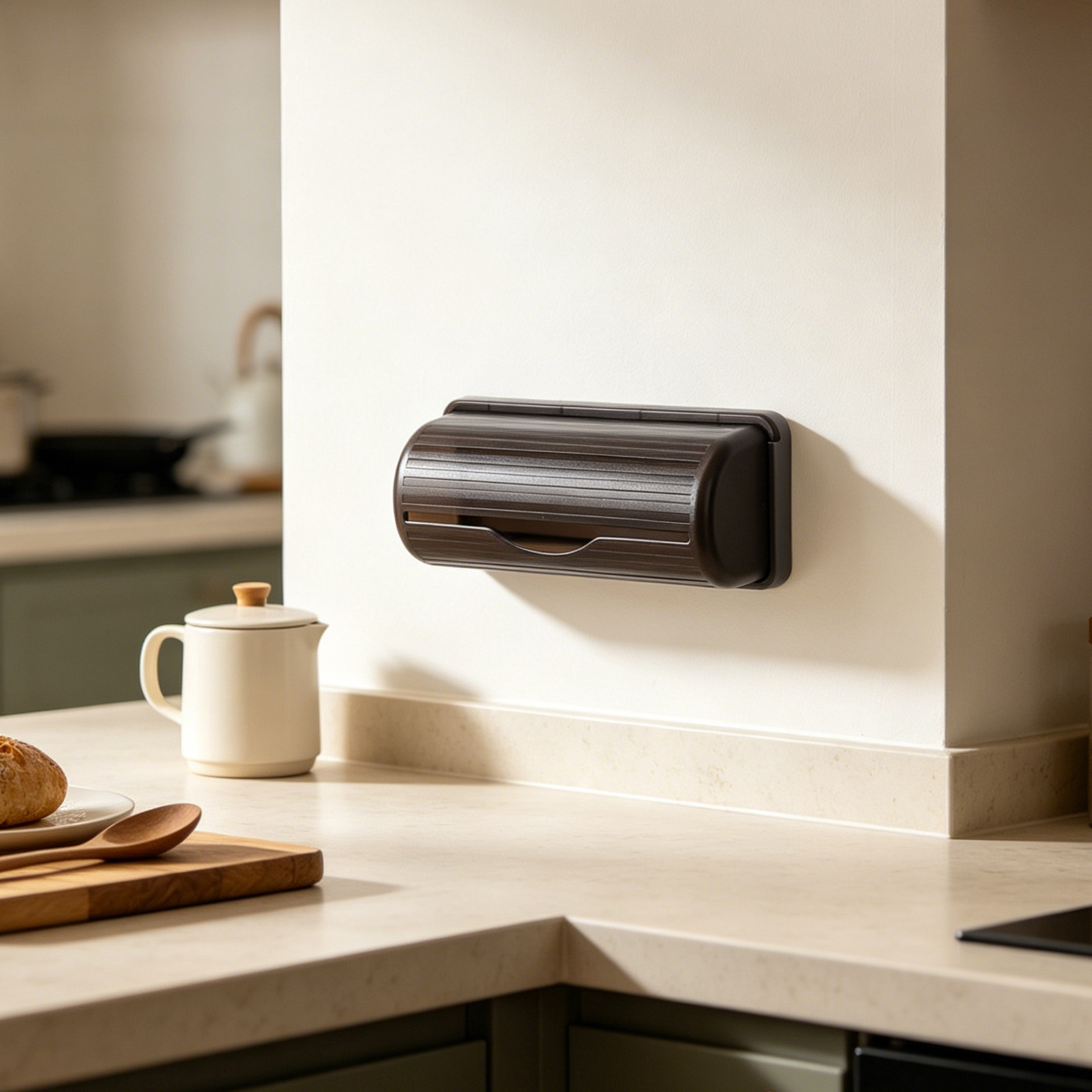 Soporte de pared para bolsas d - Commercial Kitchen Shed reseña y precio